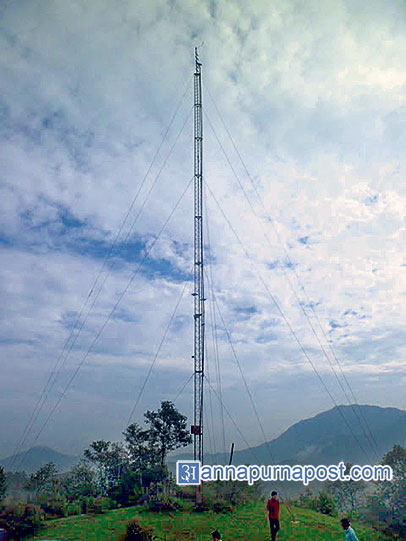 सिन्धुलीमा हावाबाट बिजुली उत्पादन