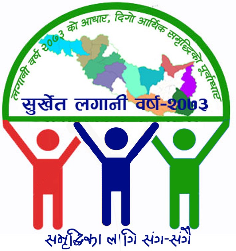 सुर्खेत लगानी वर्ष २०७३ घोषणा