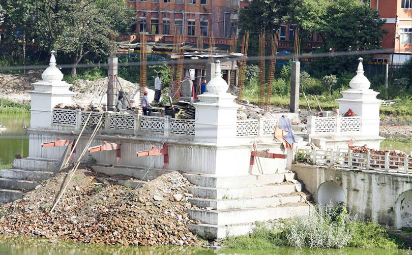 रानीपोखरी पुनः निर्माणमा सहमति