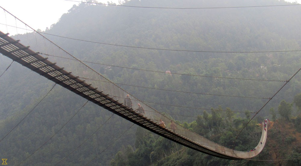 मुलुककै अग्लो झोलुङ्गे पुल सञ्चालनमा