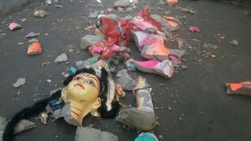 बंगलादेशमा १० वटा हिन्दु मन्दिरमाथि हमला