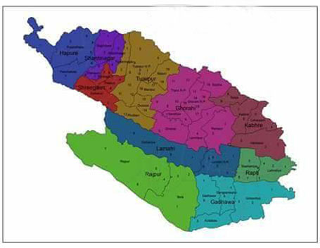 दाङमा २ उपमहानगरपालिकासहित १० स्थानीय तह प्रस्ताव