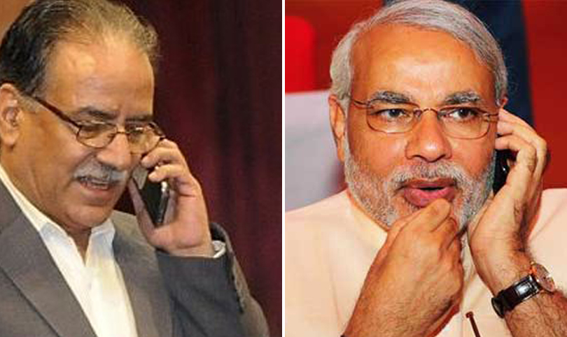 प्रचण्ड र मोदी हटलाइन वार्ता