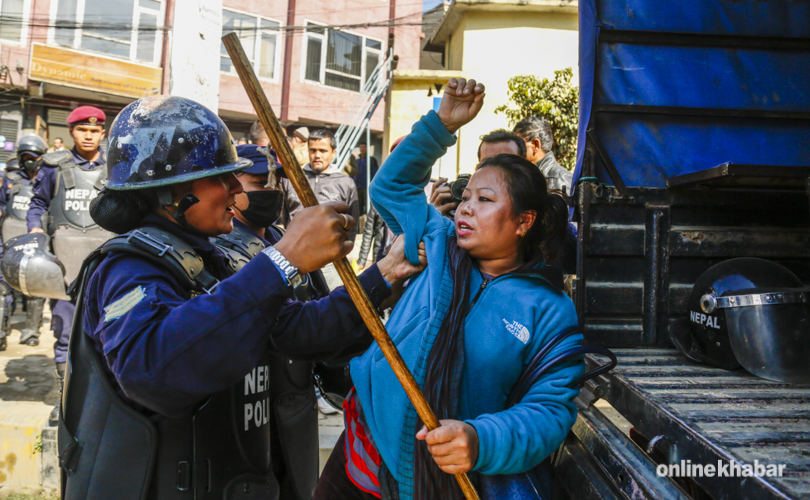 सर्वोच्चको आदेशविरुद्ध प्रदर्शन गर्ने ‘कुलमानका समर्थक’ पक्राउ