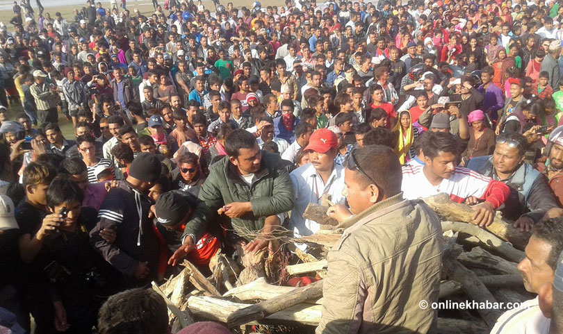 राष्ट्रिय सम्मानका साथ गोविन्द गौतमको अन्त्येष्टि, (भिडियोसहित)