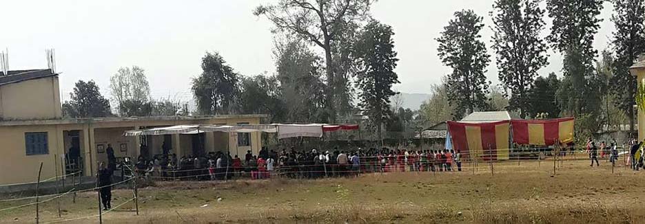 सुर्खेत क्याम्पसमा मतदान जारी