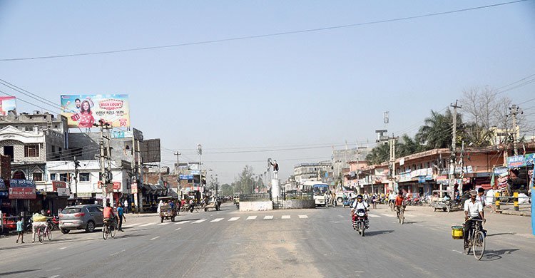 नेपालगन्जको मुख्य सडक नै कमसल