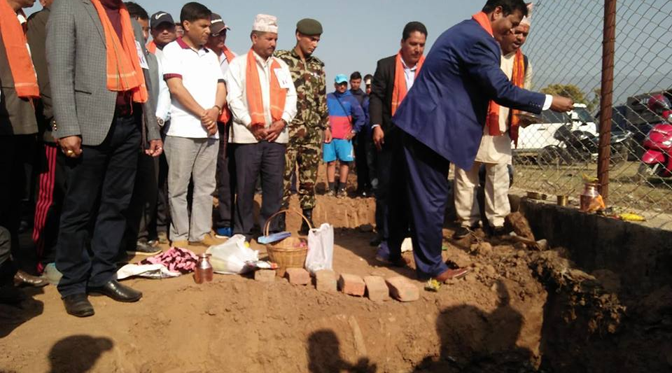 सवा ३ करोडको लगानिमा बहुउद्देश्यीय कभर्ड हलको निर्माण हुने