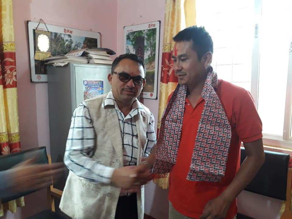 पत्रकार केसी सम्मानित