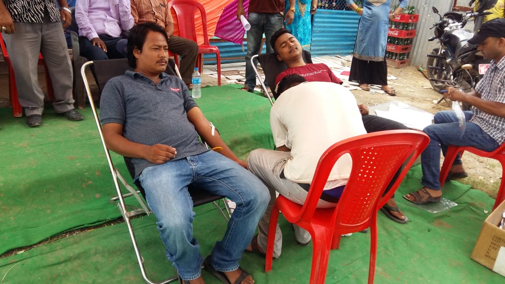 शिबबिहारको स्थापना दिवसमा रक्तदान