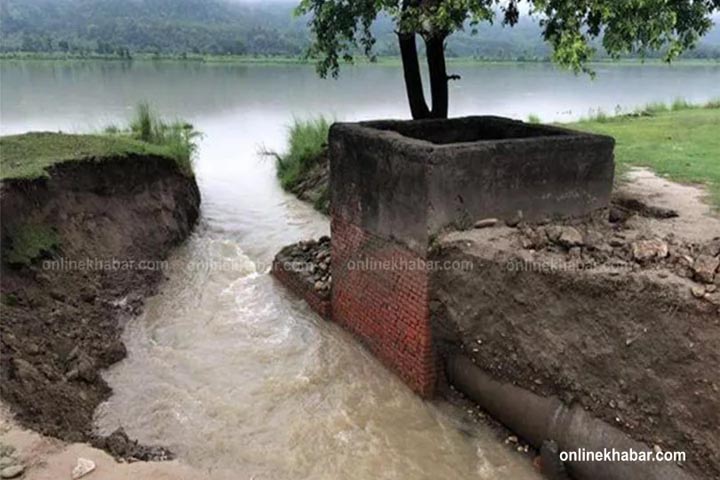 सुस्ताबासीले भत्काए भारतीय बाँध