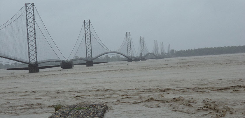 महाकाली पुलमा आवागमन बन्द