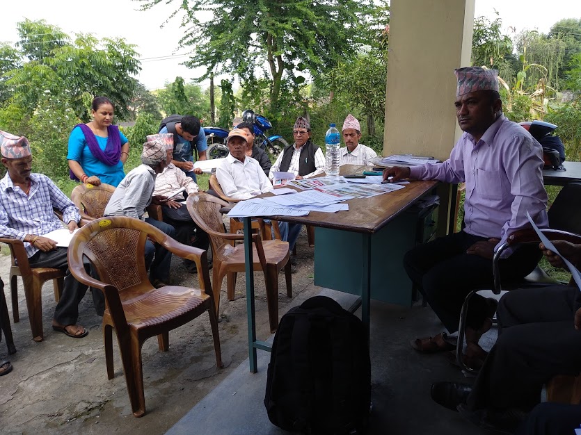 विपद जोखिम व्यवस्थापन बारे छलफल