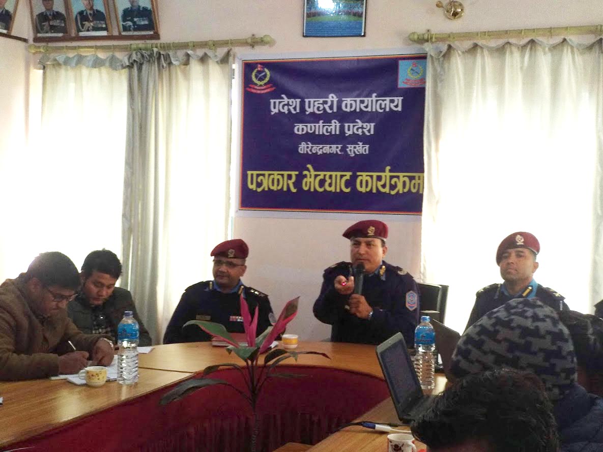 अपराधका कारणहरु अशिक्षा, घरेलु हिंसा तथा गरिवी- प्रदेश प्रहरी प्रमुख