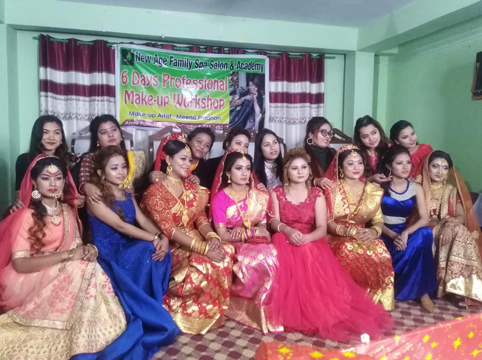 ब्यूटीसियनहरुको मेकअप आर्ट