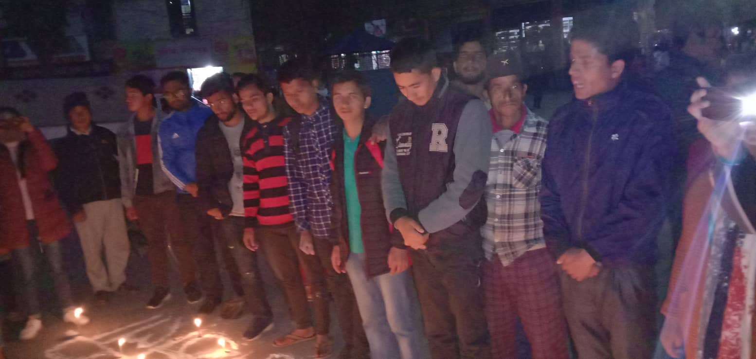 दैलेखी एकता समाजद्वारा शोक सभा