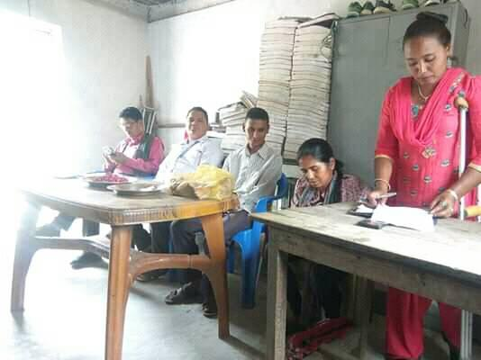 अपाङ्ग छात्रावासलाई व्यवस्थित र सुविधासम्पन्न बनाईदिन आग्रह