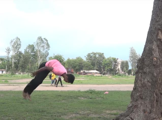 जिम्न्याष्टिक र योग कला