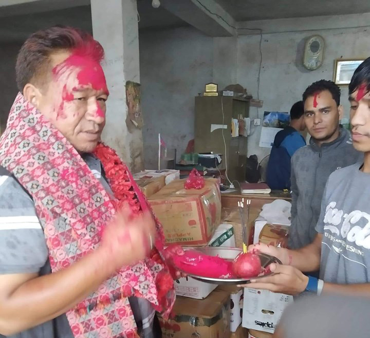 कृषि बजार व्यवस्थापन समितिको अध्यक्षमा शाही चयन