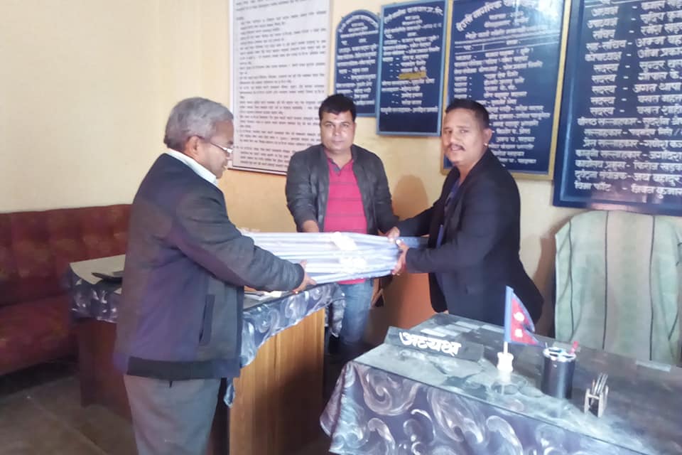 देउती नागरिक यातायातद्वारा बैशाखी हस्तान्तरण