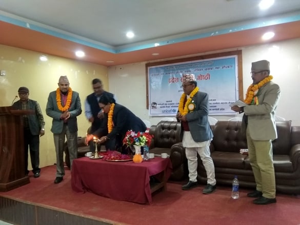 खानेपानी तथा सरसफाईमा उचित कानुन तथा कार्यक्रम ल्याउनुपर्ने