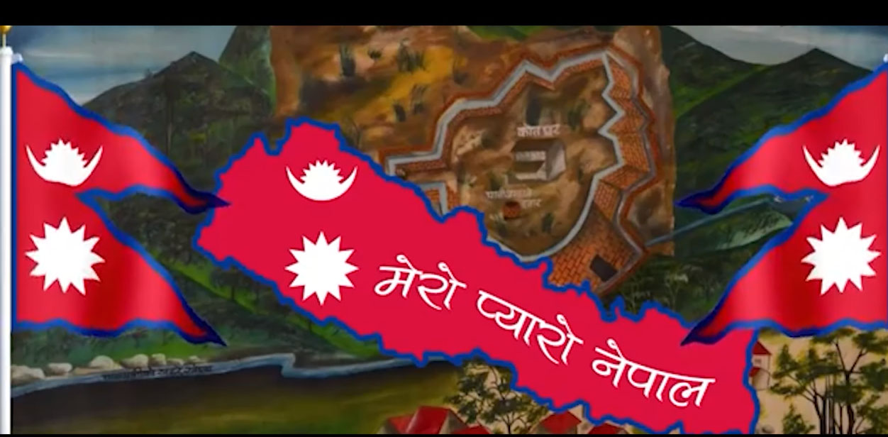 नेपालि कलाकारहरु गित संगितको माध्यामबाट भारतको बिरोध गर्दै