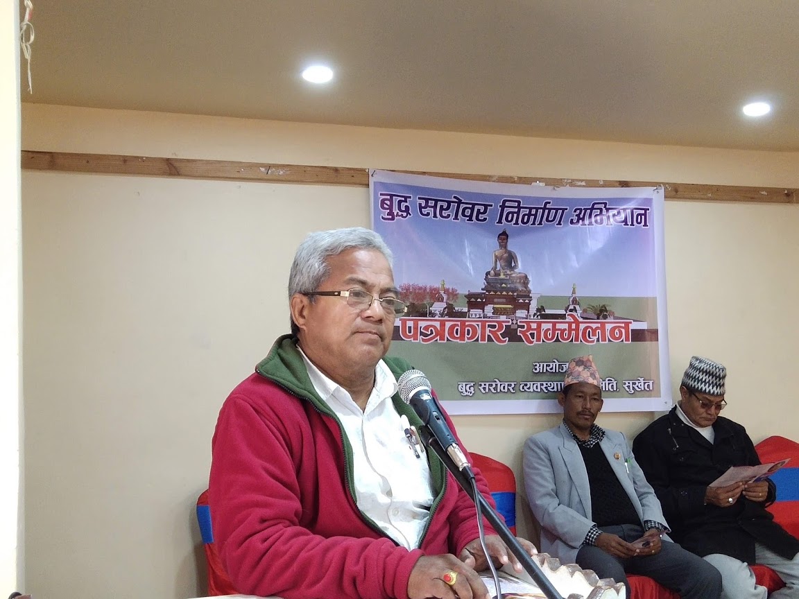 बौद्ध सरोवर निर्माणकालागि धम्मदेशना हुने
