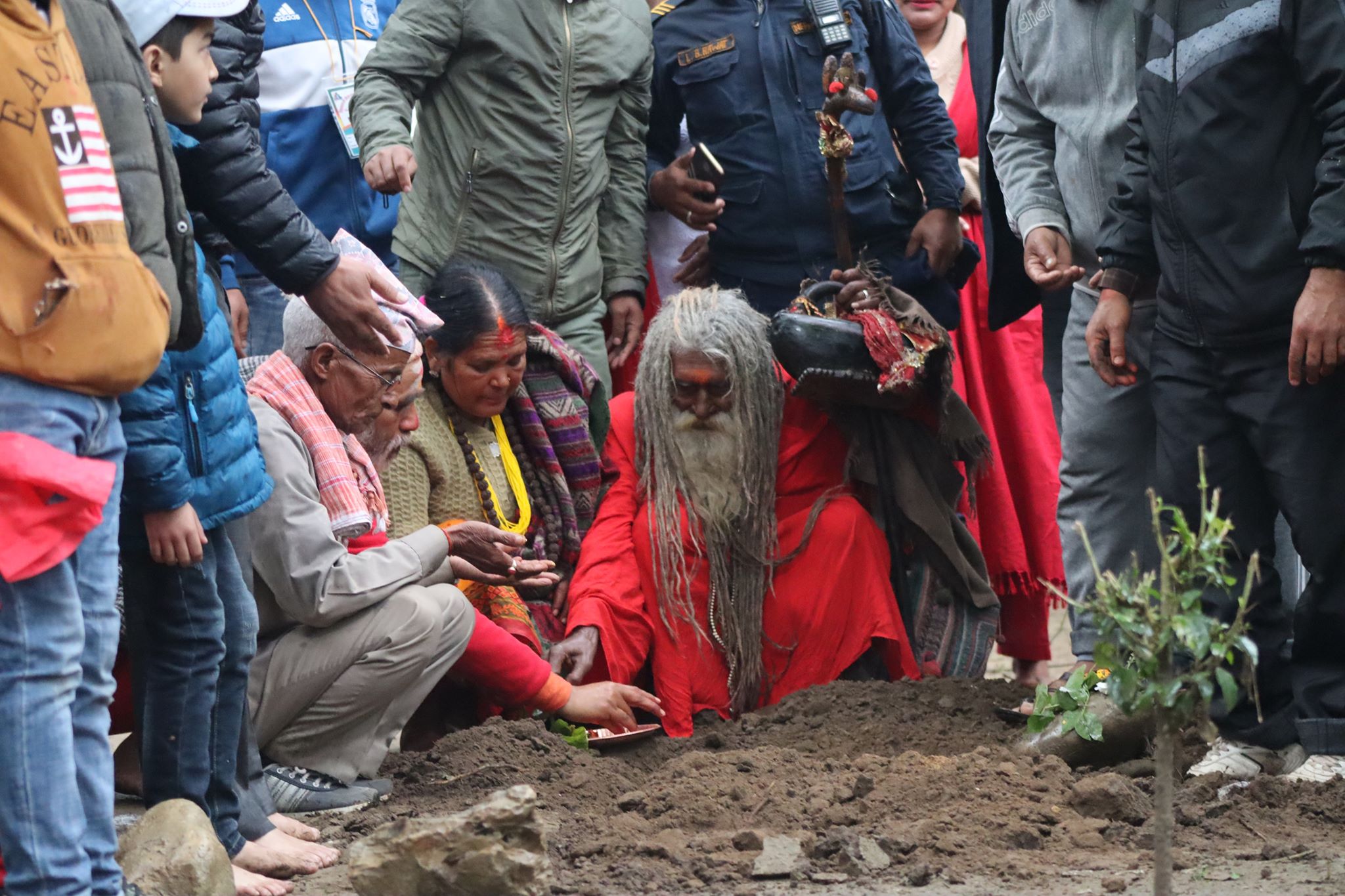 शिबरात्रिकै दिन ५१ फिट अग्लो ‘अर्धनारेश्वर’को मुर्ति स्थापनाका लागी शिलान्यास