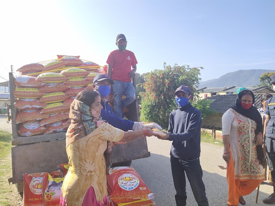 वडाद्वारा राहत वितरण