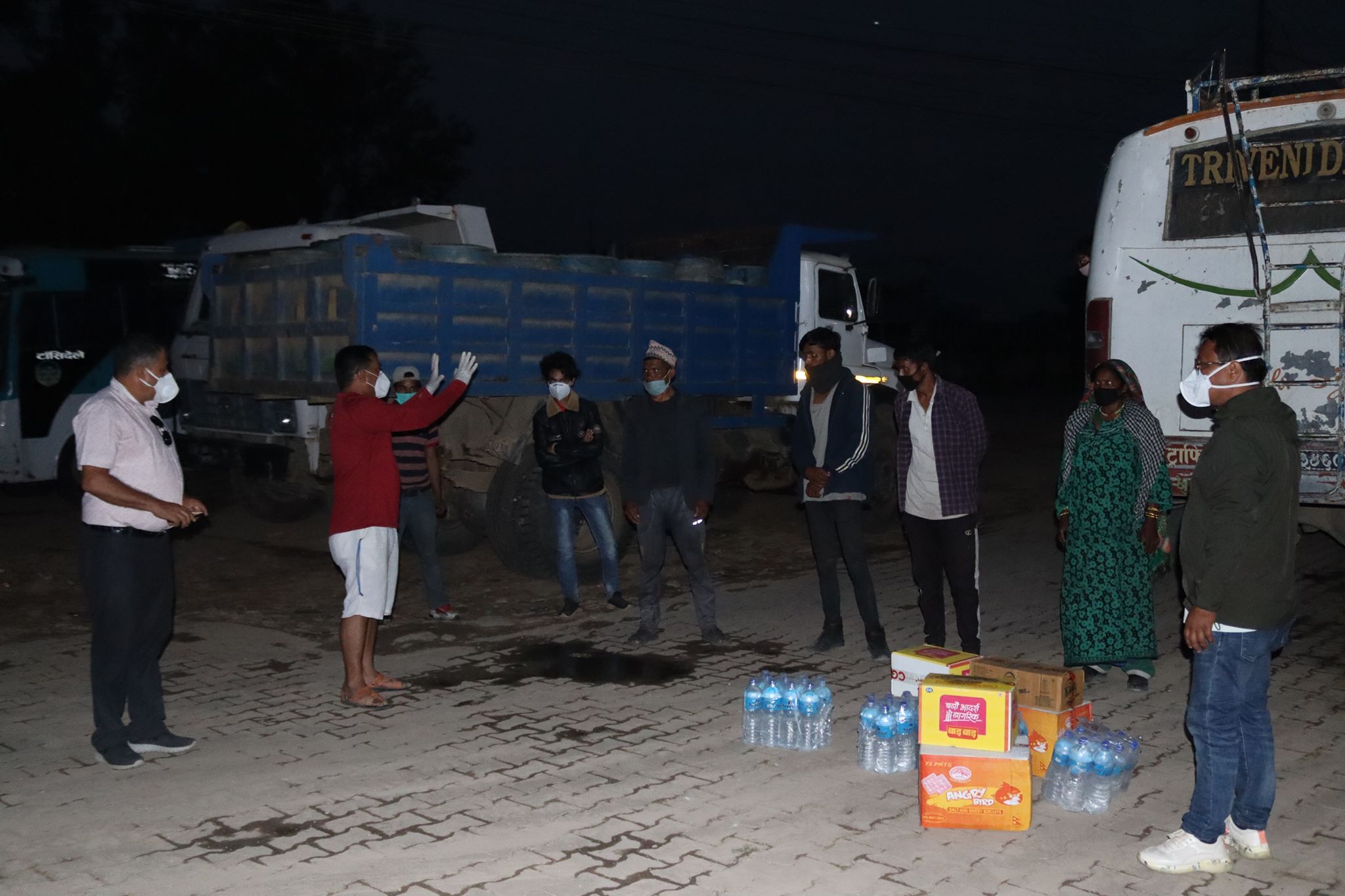 ट्रेड युनियन कांग्रेस कर्णालीद्वारा मजदुरहरुलाई खाजा