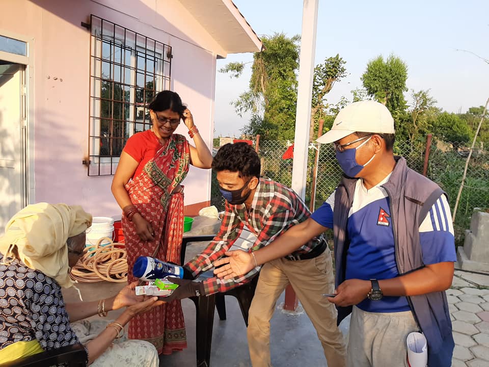 वडा नं.०९ द्वारा बृद्ध/बृद्धा सम्मान कार्यक्रम