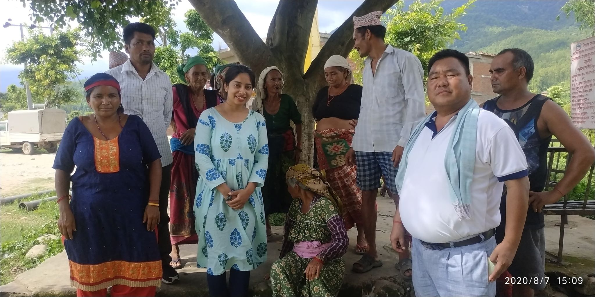 मानवसेवा आश्रमले ७१ बर्षिय महिलालाई पुनर्मिलन गरायो