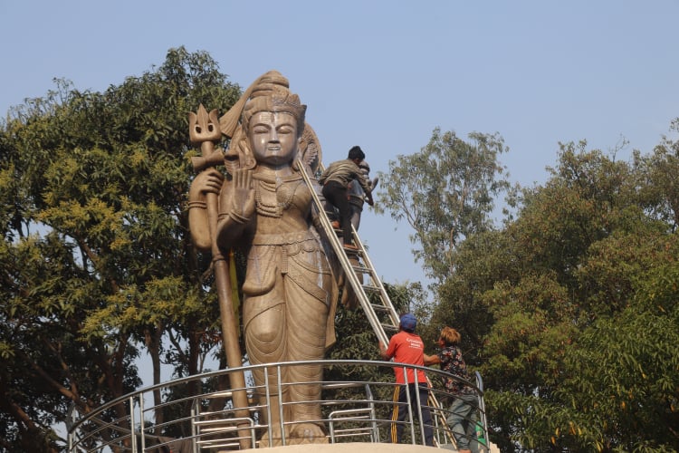 अर्धनारेश्वरको मुर्ति महाशिवरात्री देखि दर्शनकालागि खुला गरिने तयारी (भिडियोसहित)