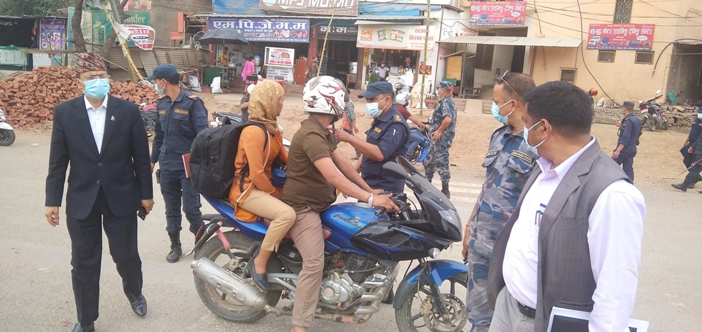 माक्स प्रयोगको अनिवार्य गर्दै अनुगमन समिति