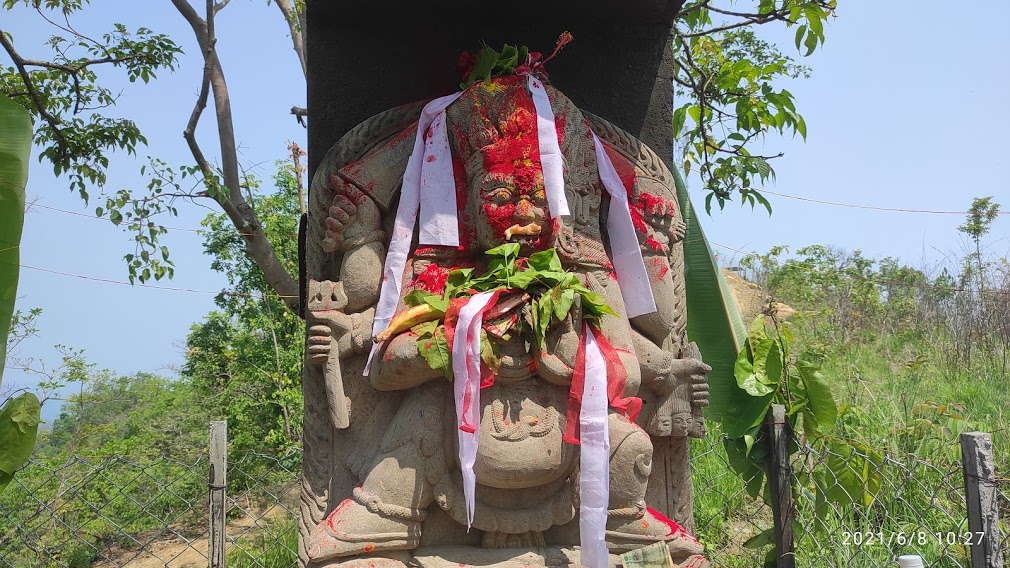 शक्तेकाँडामा कालभैरवको मुर्ति स्थापना (भिडियोसहित)