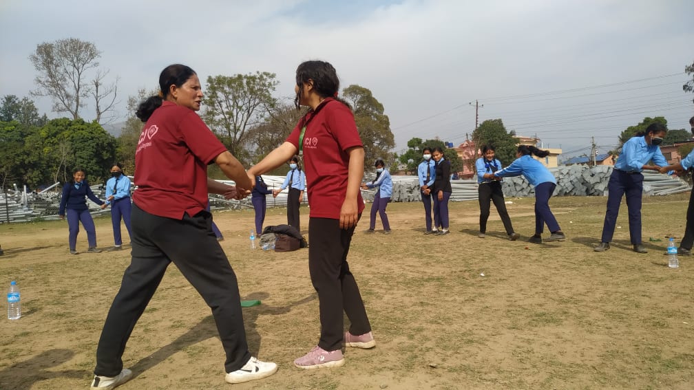 नारी दिवसको अवसरमा सुर्खेत महिला जेसीज दियो आत्मसुरक्षा तालिम