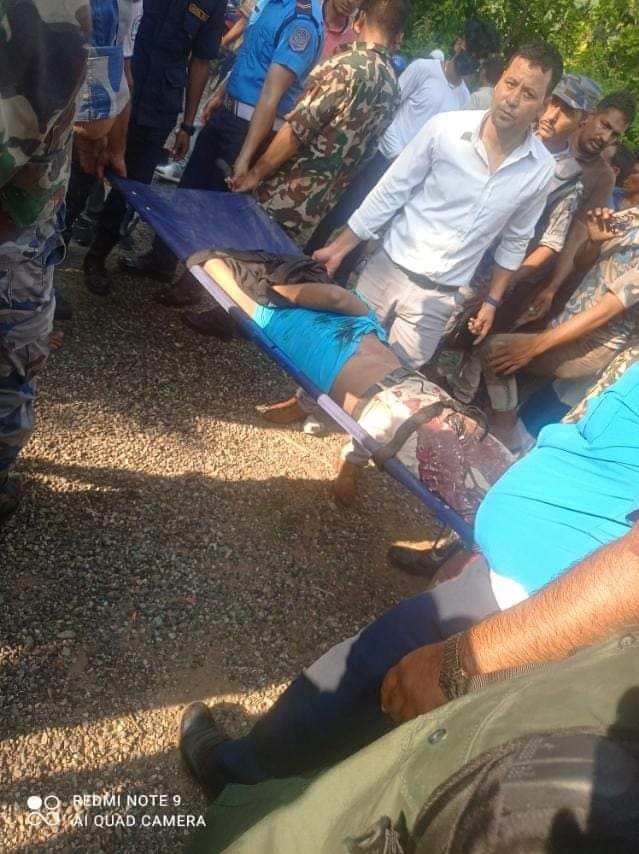 जल तथा मौसम कार्यालयको जीप कपासेमा दुर्घटना,एक जनाको मुत्यु