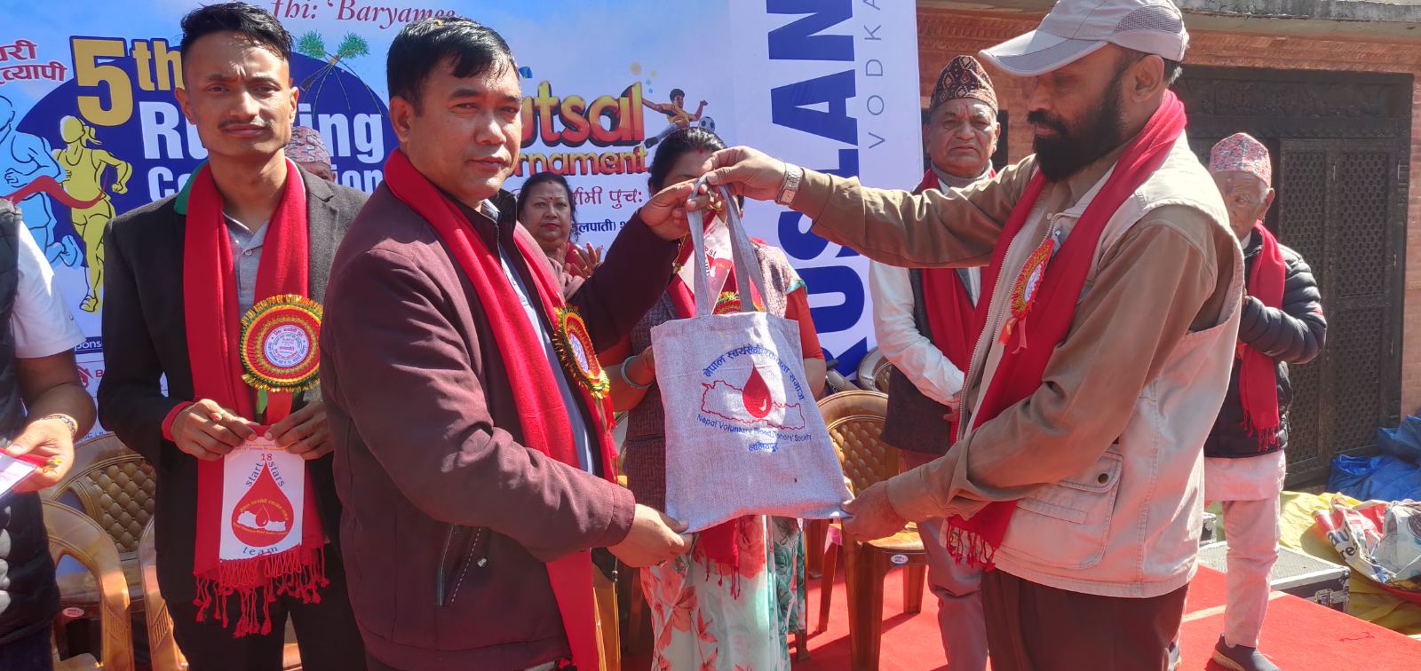 काठमाण्डौंको गोदावारीमा २६ पिन्ट रगत संकलन