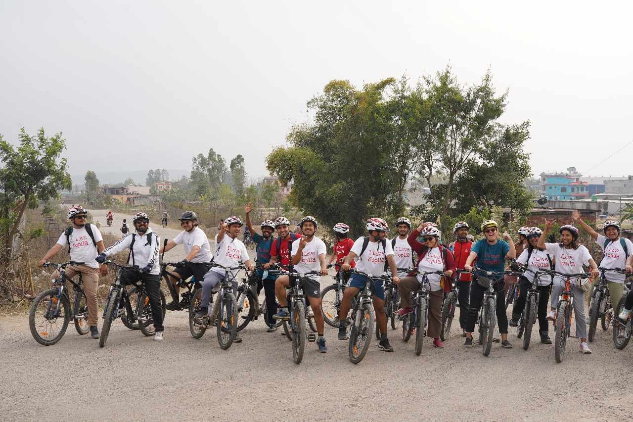 कोपिला भ्यालीको विधुतिय साइकल र्रयाली सम्पन्न